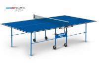 Теннисный стол Olympic с сеткой (синий)